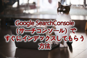 Google SearchConsole（サーチコンソール）ですぐにインデックスしてもらう方法